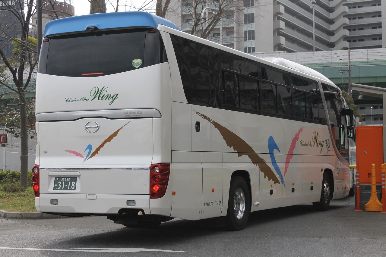 ウイング 3118 Myu Skyのバス撮影記録part2