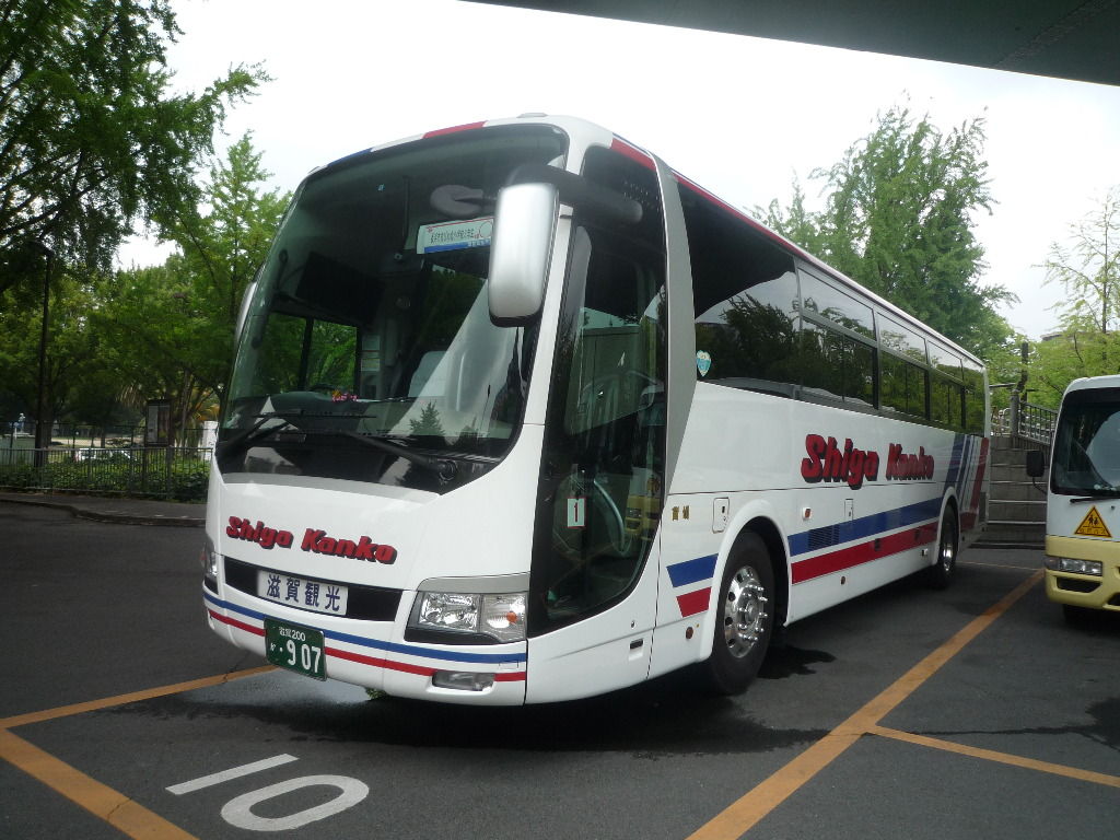 滋賀観光バス 907 Myu Skyのバス撮影記録