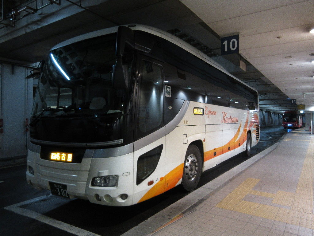 加越能バス 302 Myu Skyのバス撮影記録 加越能バス 302 Myu Skyのバス撮影記録