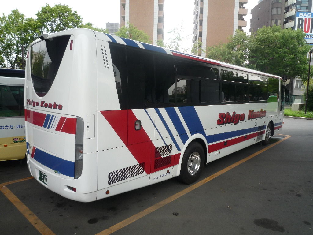 滋賀観光バス 907 Myu Skyのバス撮影記録