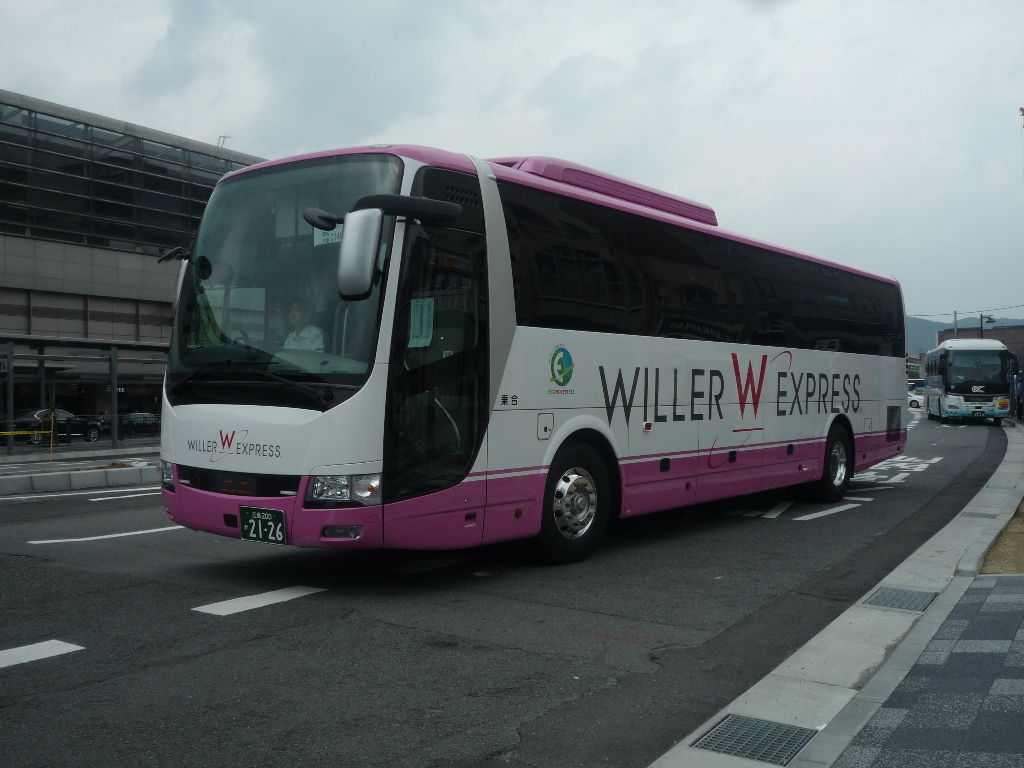 Willer Express中国 2126 Myu Skyのバス撮影記録