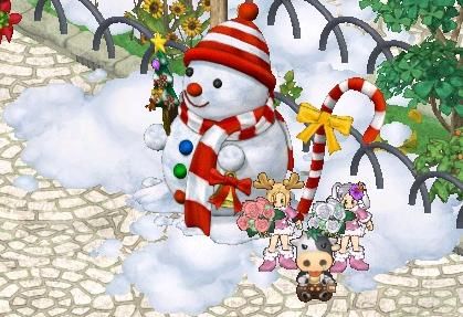 １２月１６日ゆきだるまー