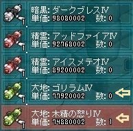 11月21日木精の怒りⅣお買い物