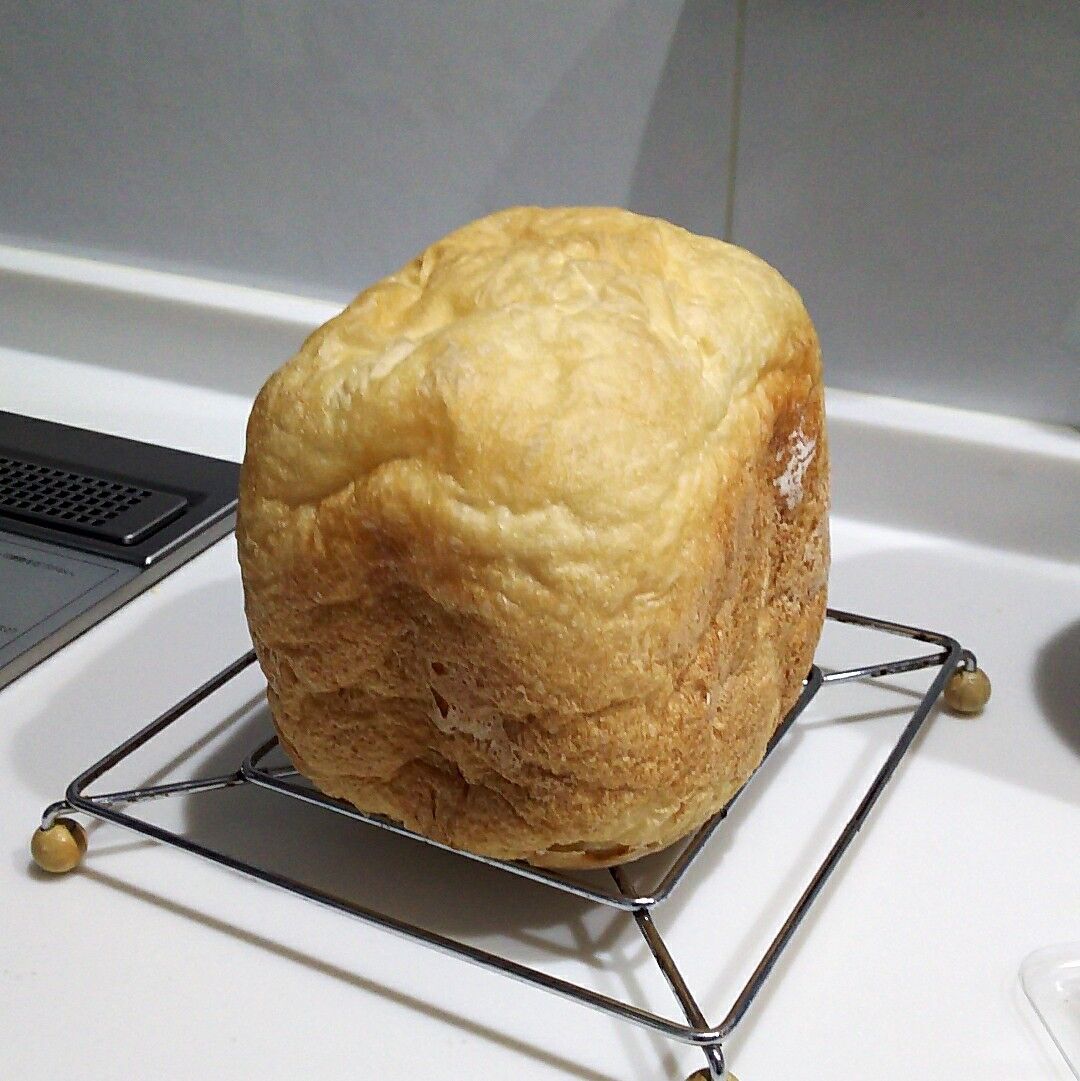 最低限の材料で シンプル食パンを作成 ホームベーカリー 暮らしを耕し 心を豊かに