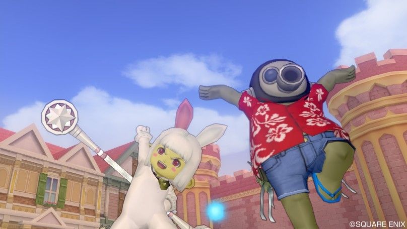 討伐売ってるドワ男のセンスが爆発してた まぜるのまぜまぜ日和 Dq10