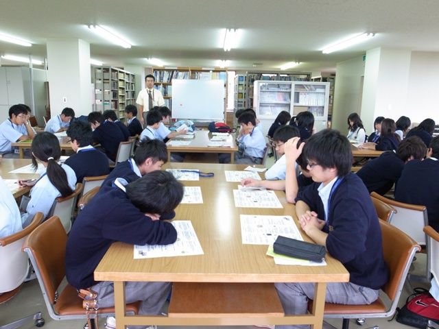 千歳北陽高校来校 キャンパス通信