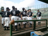 試合直前の選手の様子・・・