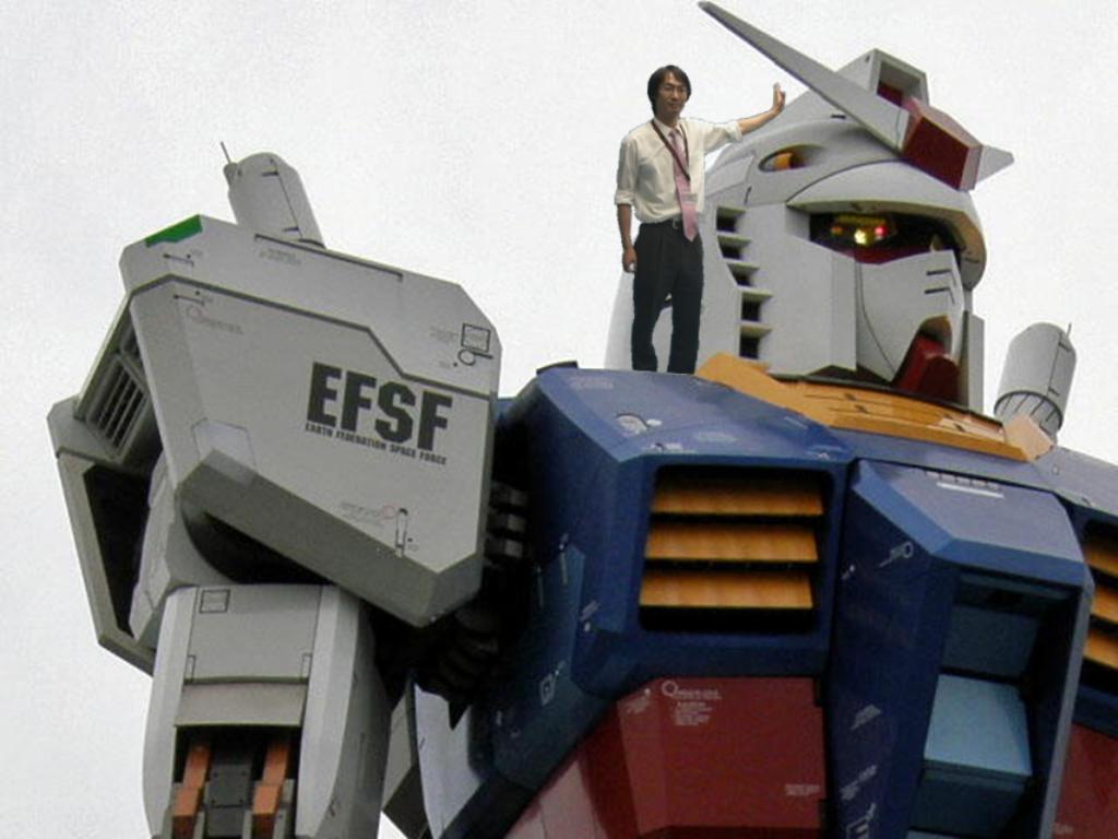なにっ お台場のガンダムの肩に小川昌宏先生が だと 情報処理科blog なにっ お台場のガンダムの肩に小川昌宏先生が だと 情報処理科blog