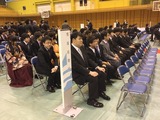 卒業式直前の様子