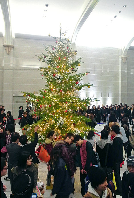 日本工学院専門学校 クリスマスツリー