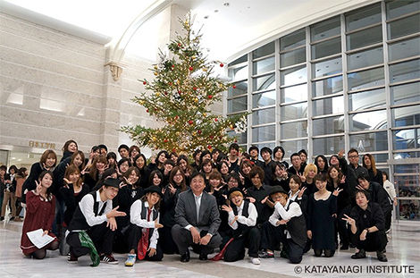 日本工学院ミュージックカレッジ クリスマス点灯式