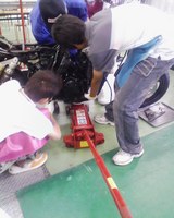 エンジン降ろし