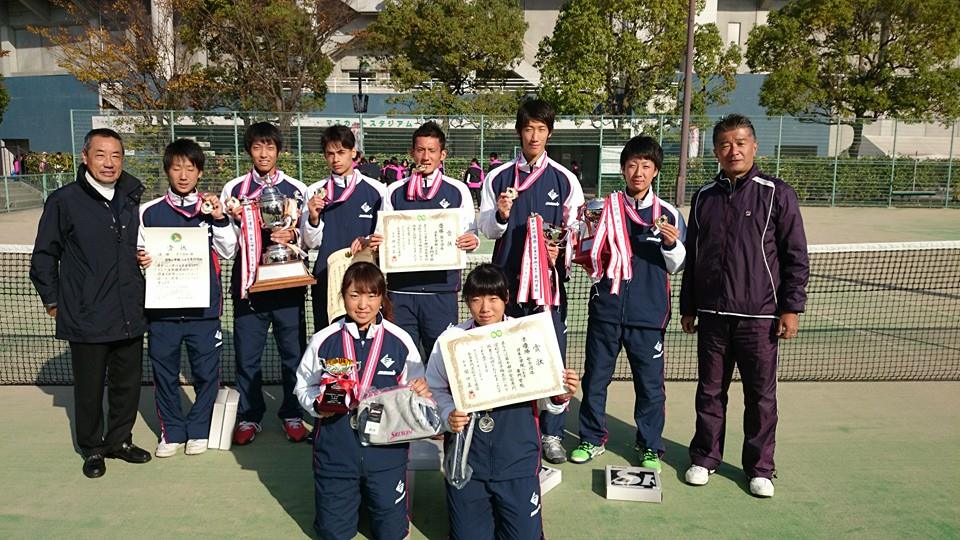 2014全国大会男子団体優勝・女子団体準優勝