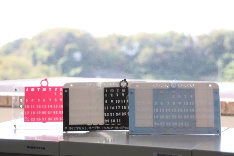 廃アクリルカレンダー2