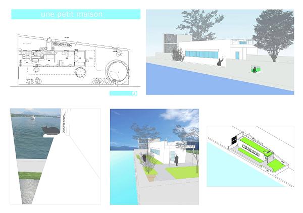 小さな家 ル コルビュジェ の作図 Cad Cg ３ Final 建築学科 建築設計科