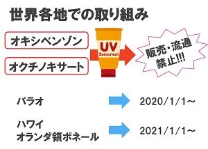 吸収剤日焼け止め