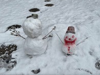 雪ダルマ