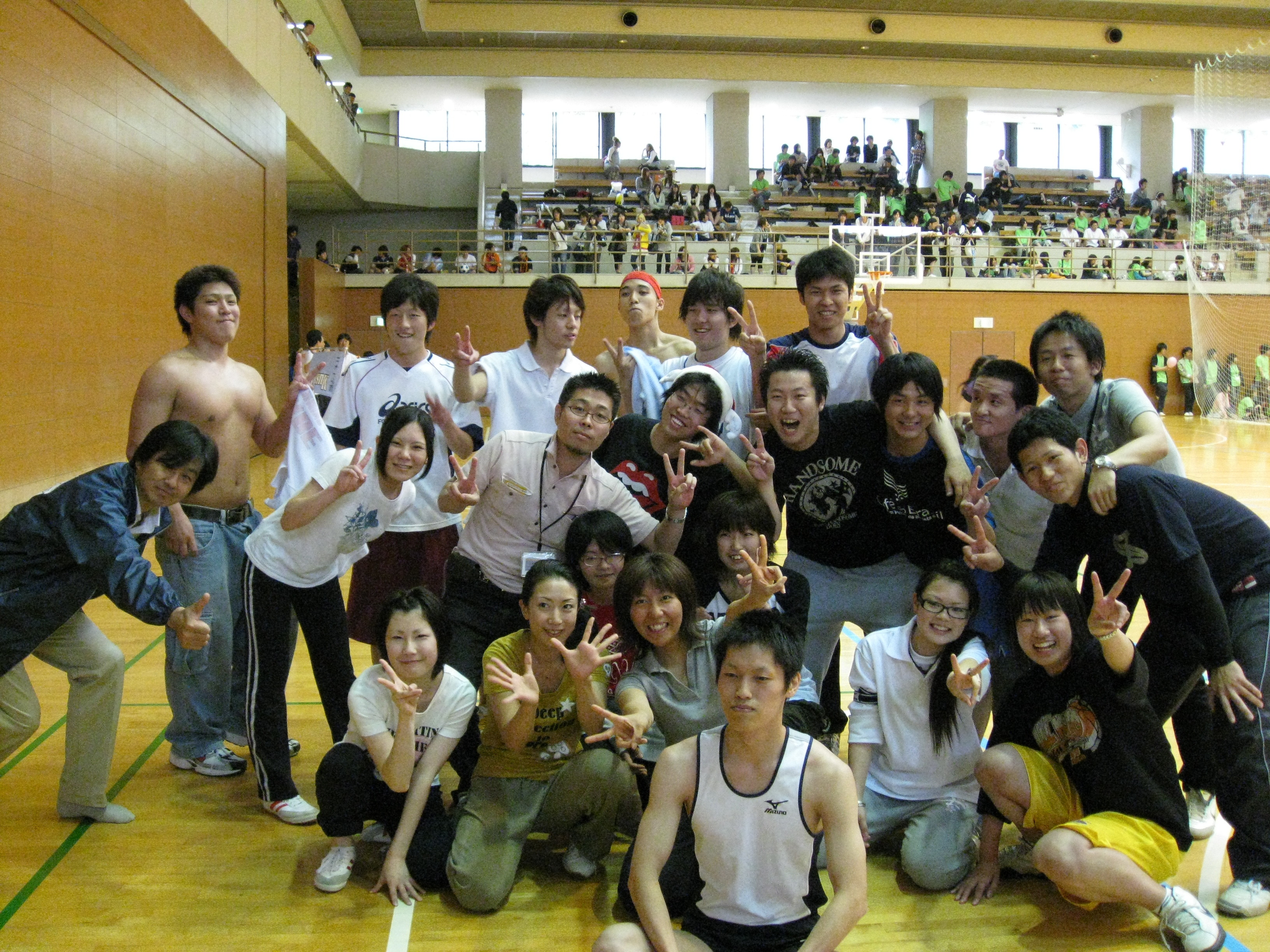 雨の体育祭 鍼灸科