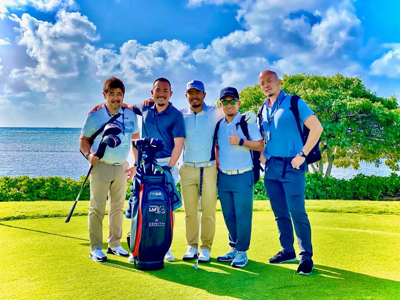 OB前嶋祐輔さん 「ZOZOチャンピオンシップ」へ！ : 鍼灸科