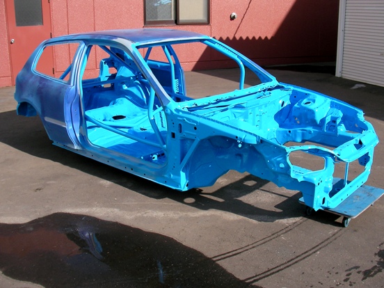Eg6シビック製作記 29 ポルシェ純正色 自動車整備科blog