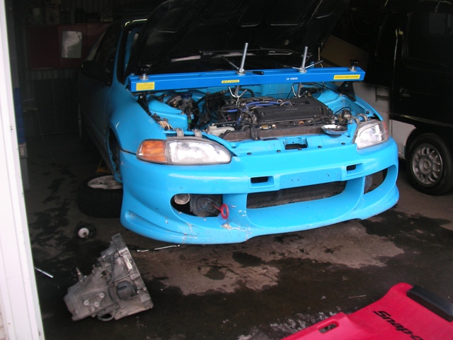EG6シビック耐久参戦記 ～ショック！！～ : 自動車整備科BLOG