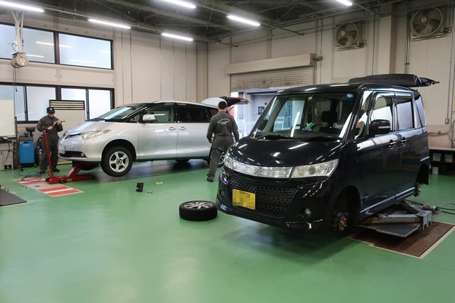 タイヤ交換サービススタート 自動車整備科blog