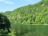 幌別川堰堤湖