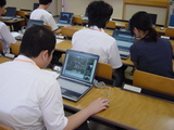 Webコース午前の実習風景