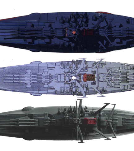 くじら軍曹の航海日誌 宇宙戦艦ヤマト設定篇 復活篇 Cgモデルを過去モデルと くらべて見た くじら軍曹の航海日誌 宇宙戦艦ヤマト設定篇 復活篇 Cgモデルを過去モデルと くらべて見た