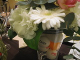 テーブル花