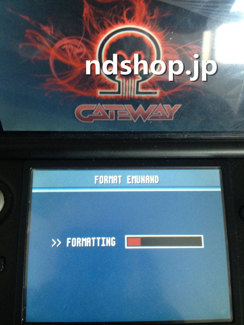 初心者向け Gateway 3dsの使い方 3dsver4 5 の本体をgw9 4へアップデート方法 任 者のds情報屋