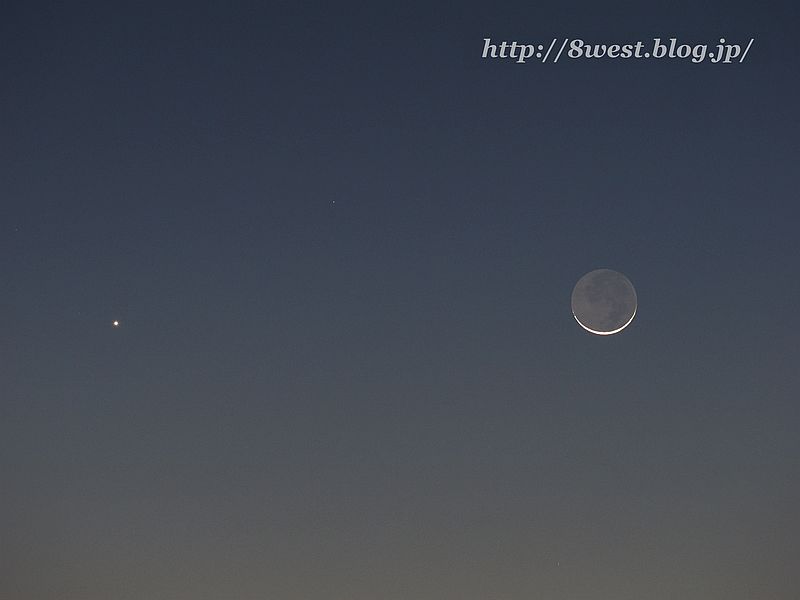 金星と月2