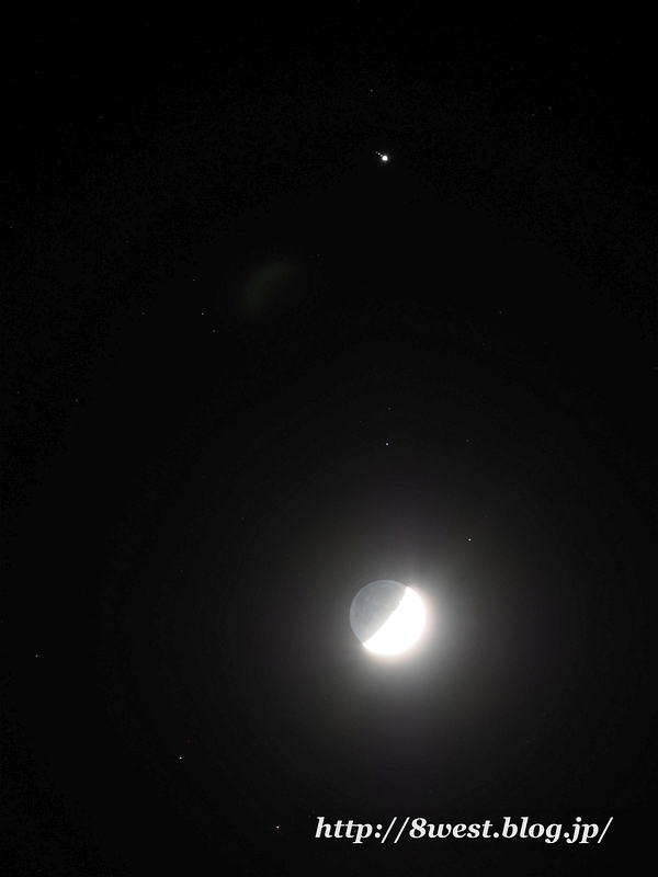 月と木星