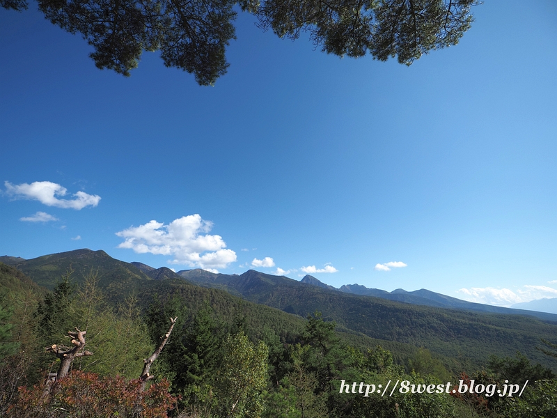 中山峠以南