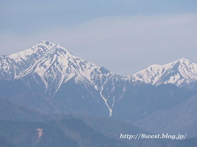 常念岳・横通岳