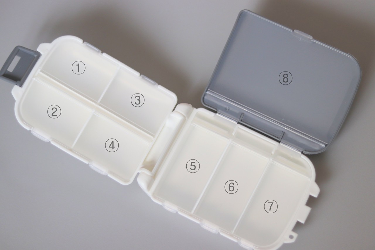 セリアの頑丈でシンプルな ピルケース が逸品 めちゃくちゃ便利な使い方見っけ With Lattice Powered By ライブドアブログ