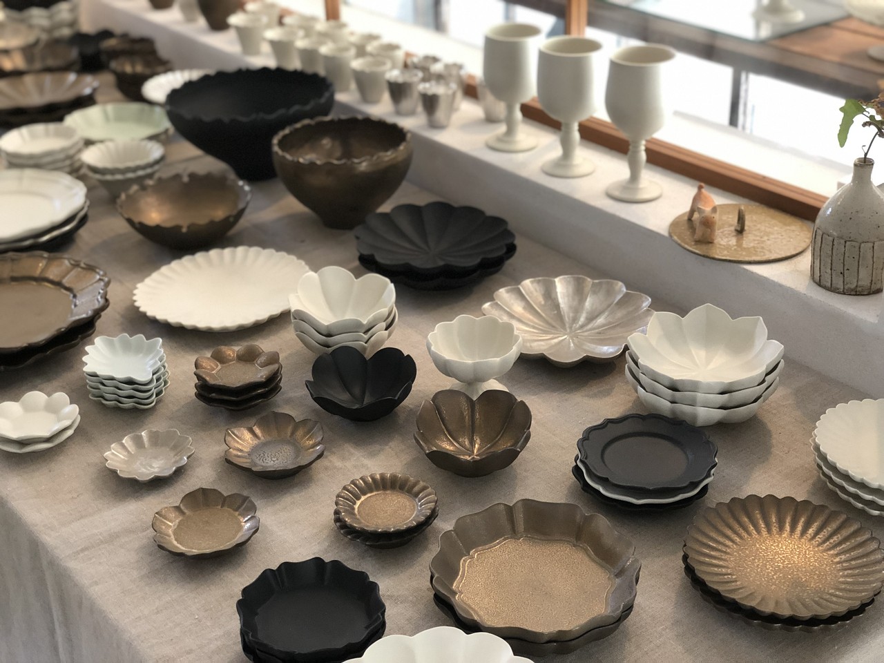 憧れの臼杵焼 gallery SARAYAMAさんの「蔵出し市」＆ 波佐見陶器まつり