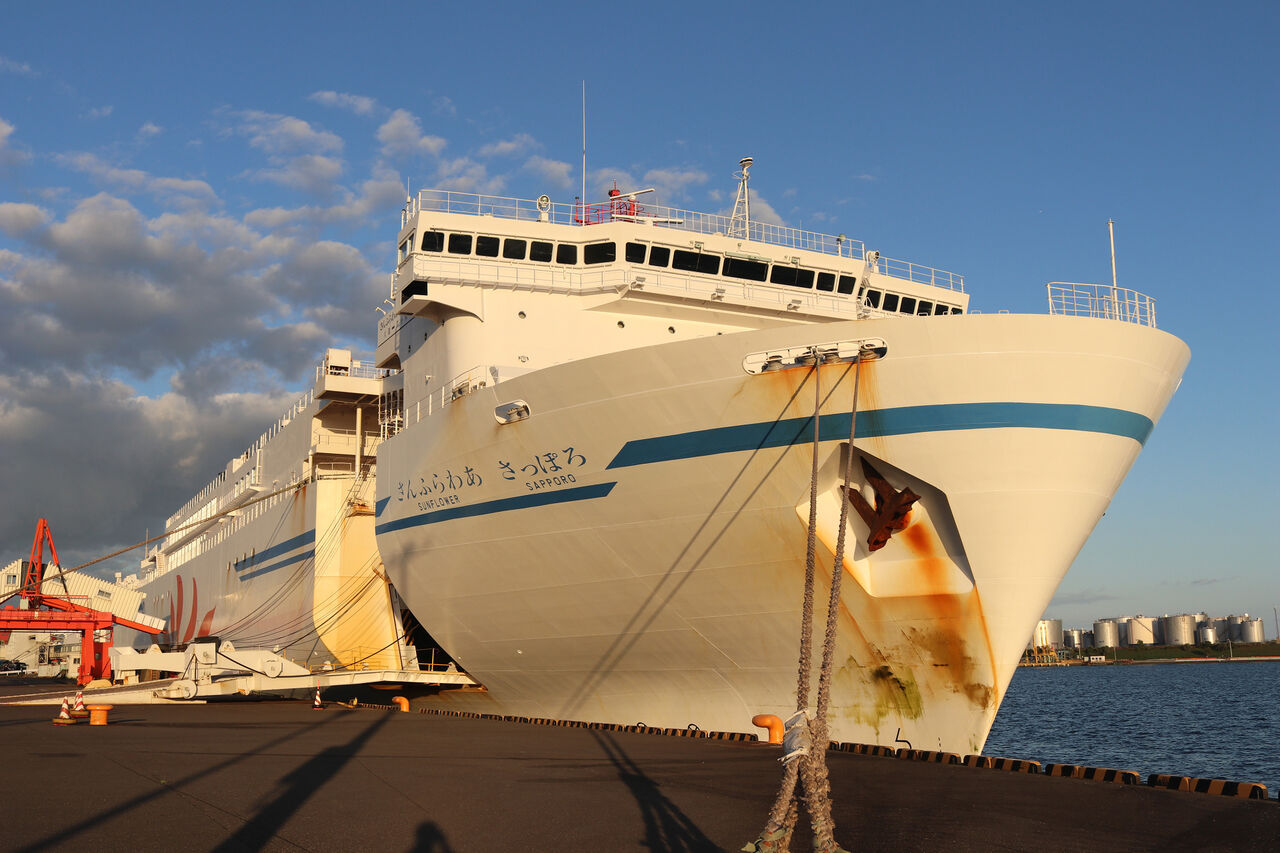 商船三井フェリー さんふらわあ さっぽろ 乗船記 おふね放浪記