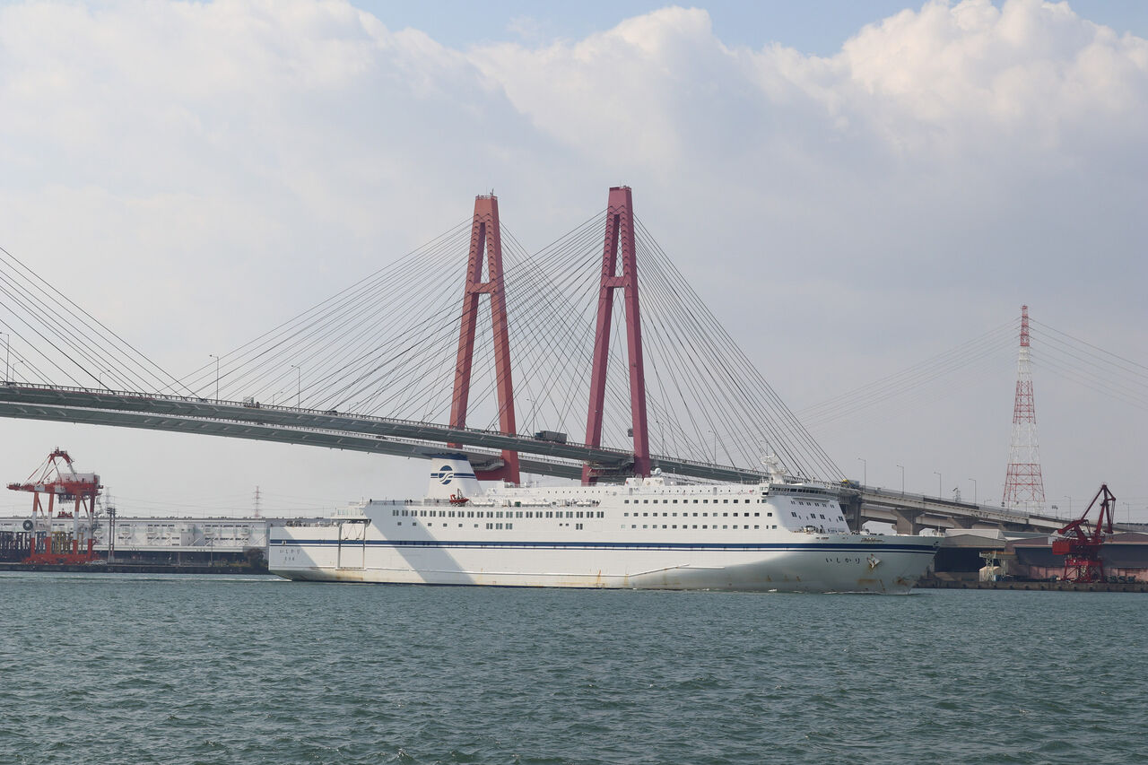 名古屋港で船を撮る おふね放浪記