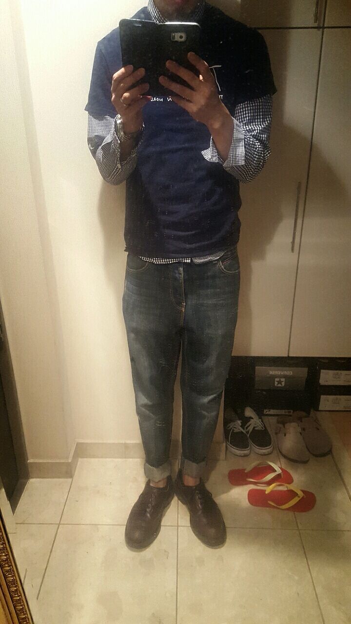 トリッカーズ バートン コーデ 靴からコーデ