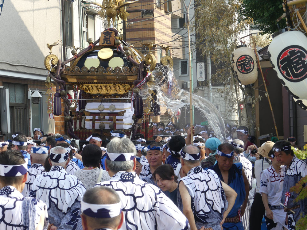 住吉神社例祭と月島 四季の風2 住吉神社例祭と月島 四季の風2