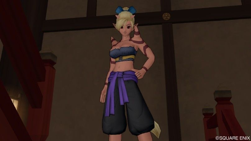 凪的 和装に魅せる装備集 魔法使いのズボン なぎ の凪々なる Dq１０