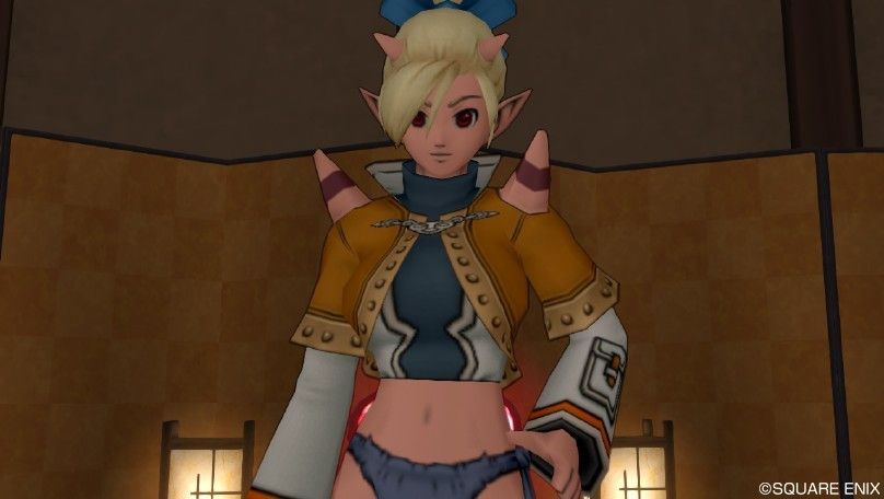 凪的 和装に魅せる装備集 クロッシュウェア 上 なぎ の凪々なる Dq１０