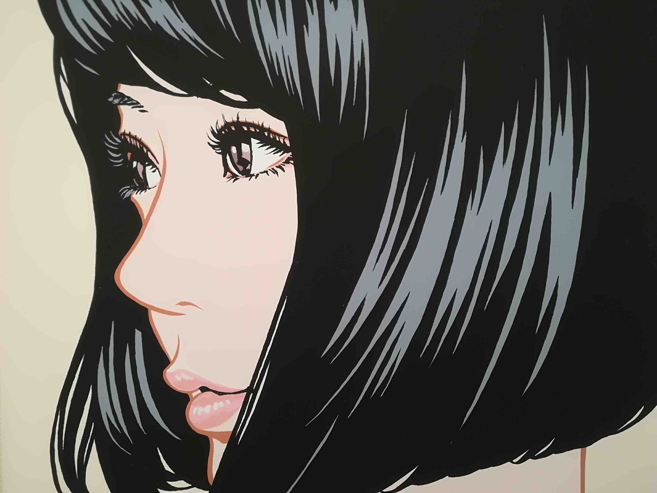 江口寿史 イラストレーション展 彼女 Na Ru Blog