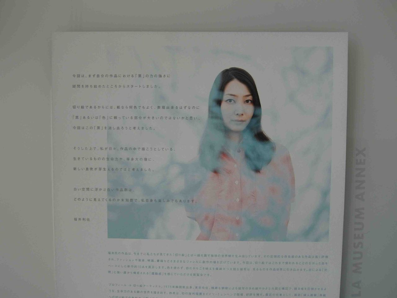 福井利佐展 ～LIFE-SIZED : NA-RU_blog