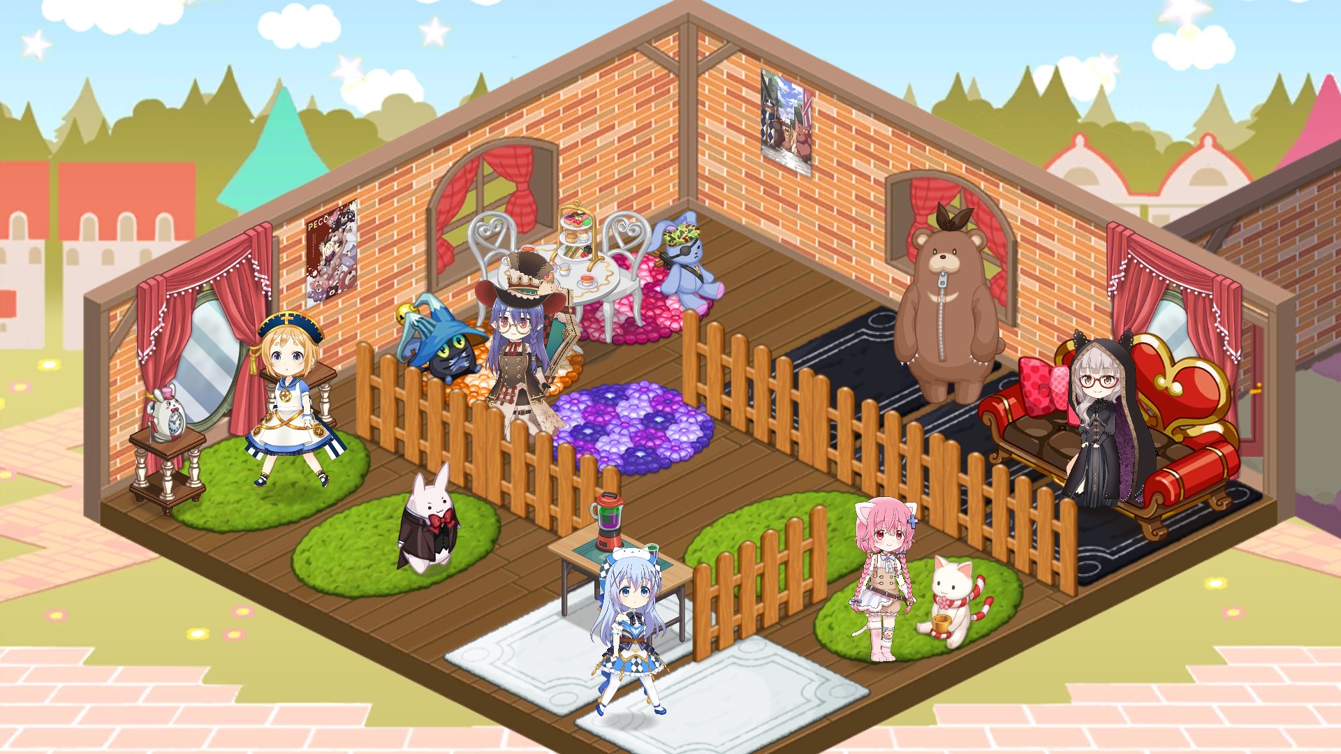 きらら ルームコンテスト向けにむけて いろんな人のルームを集めてみました きらファン きらファン攻略まとめ やるデース 速報 きららファンタジア