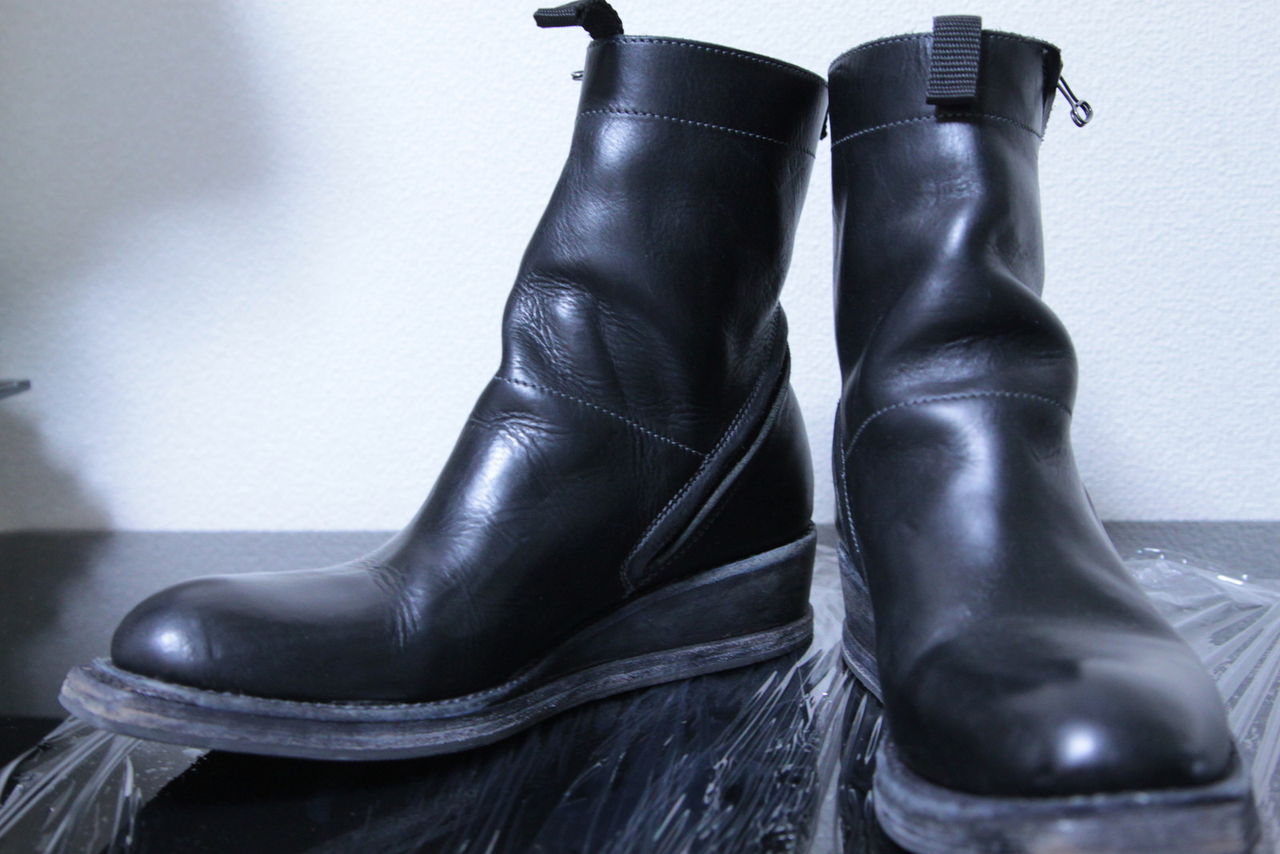Nicolas Andreas Taralis Spiral-Zip Boots : ゆきみなブログ