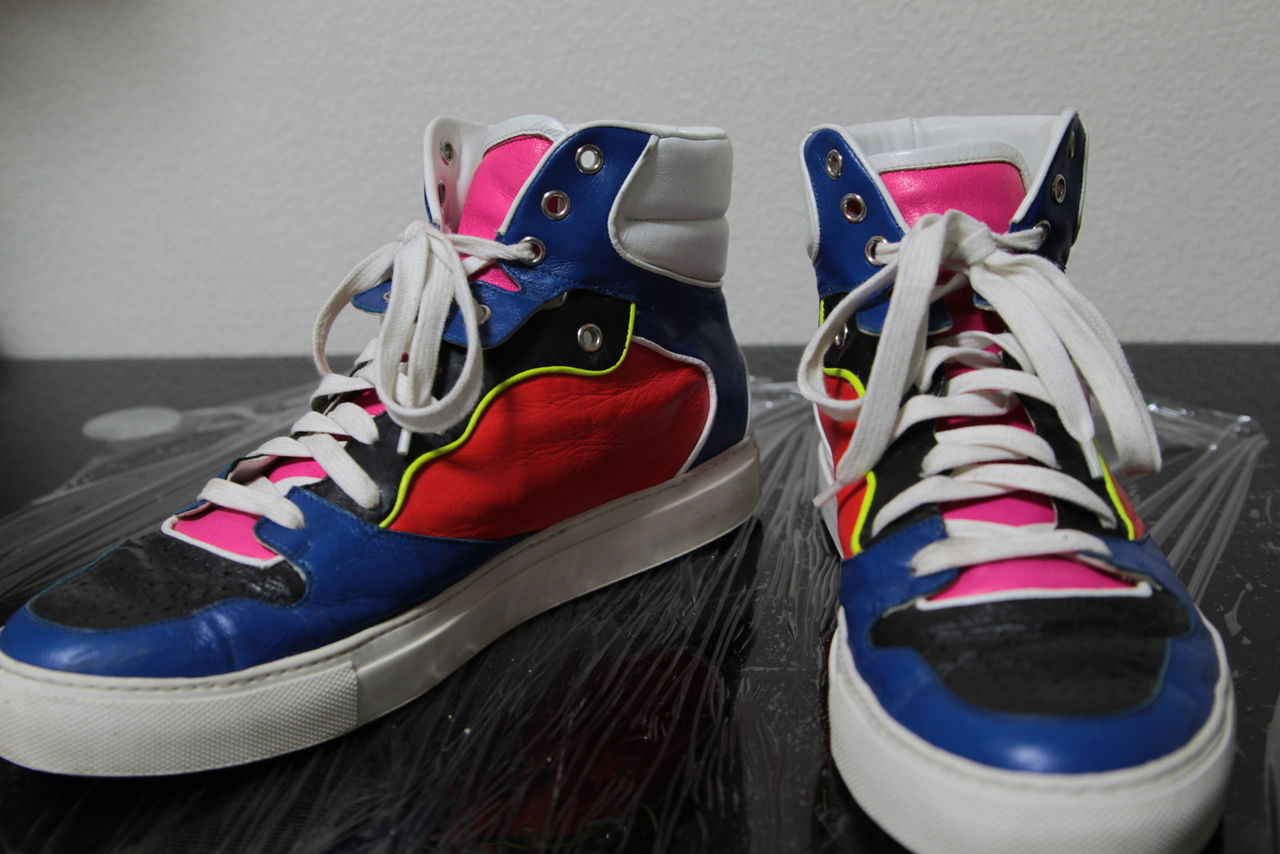 ゆきみなブログ:Balenciaga Multi-Color High-cut Sneaker