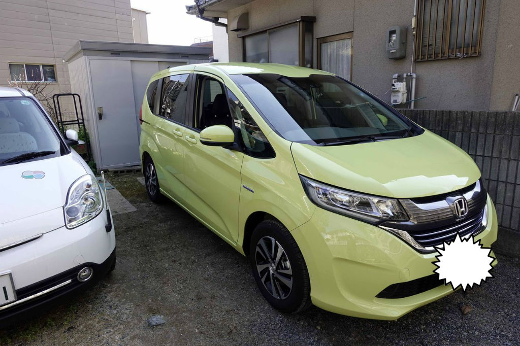 新車が来た? (笑 自転車もね : そらとカメラ
