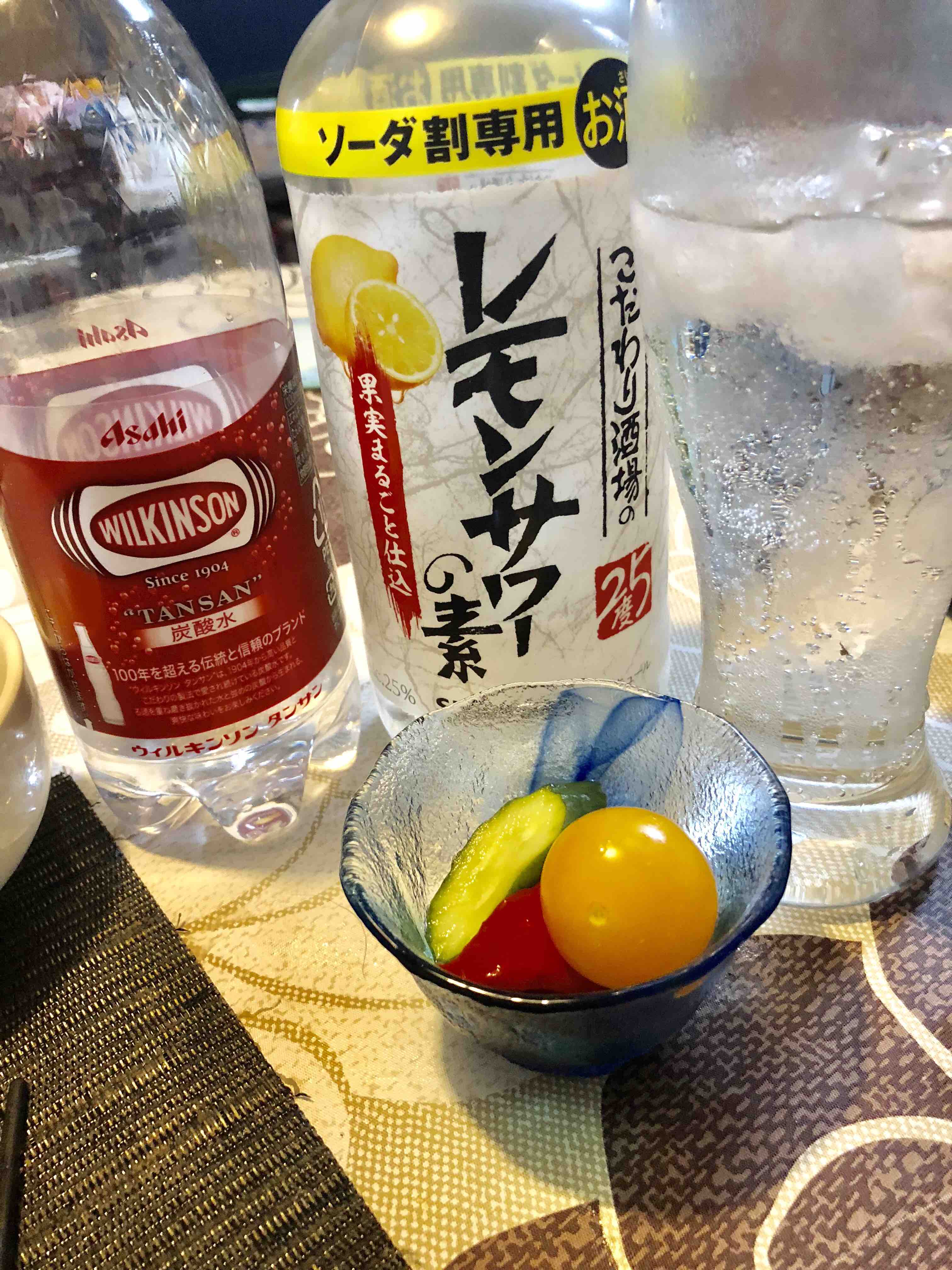 家呑レモンサワーの素 Nabegonの金魚のあぶく